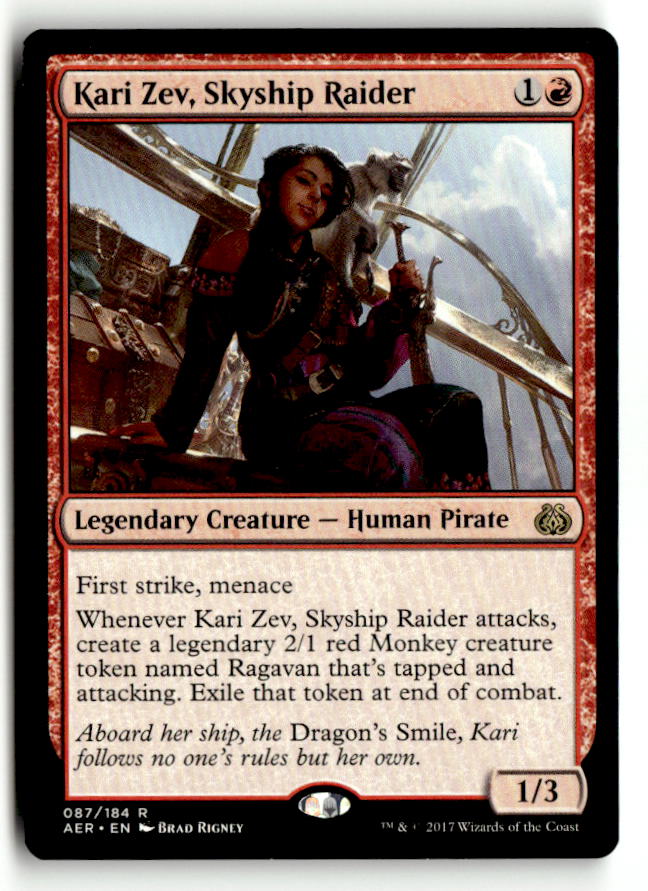 Kari Zev, Skyship Raider | Lightly Played / English / Normal