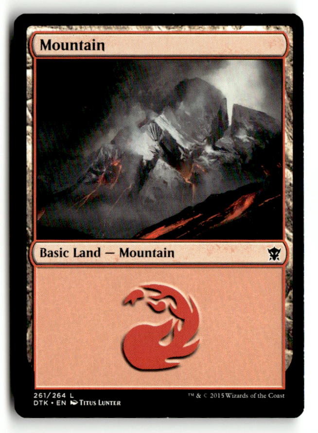 Mountain (261) | Lightly Played / English / Normal