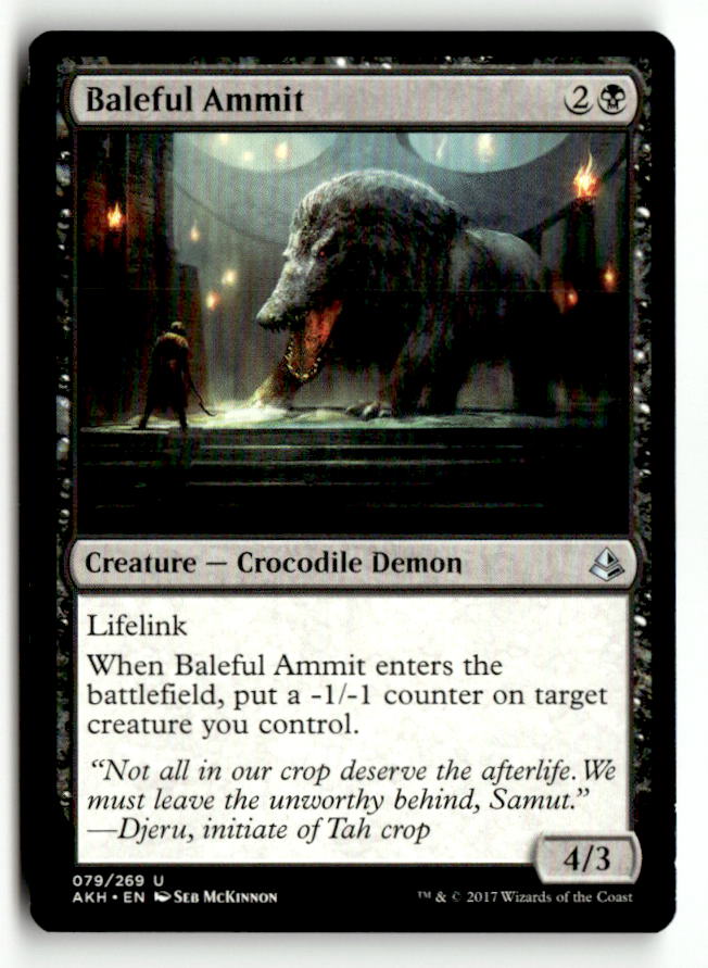 Baleful Ammit