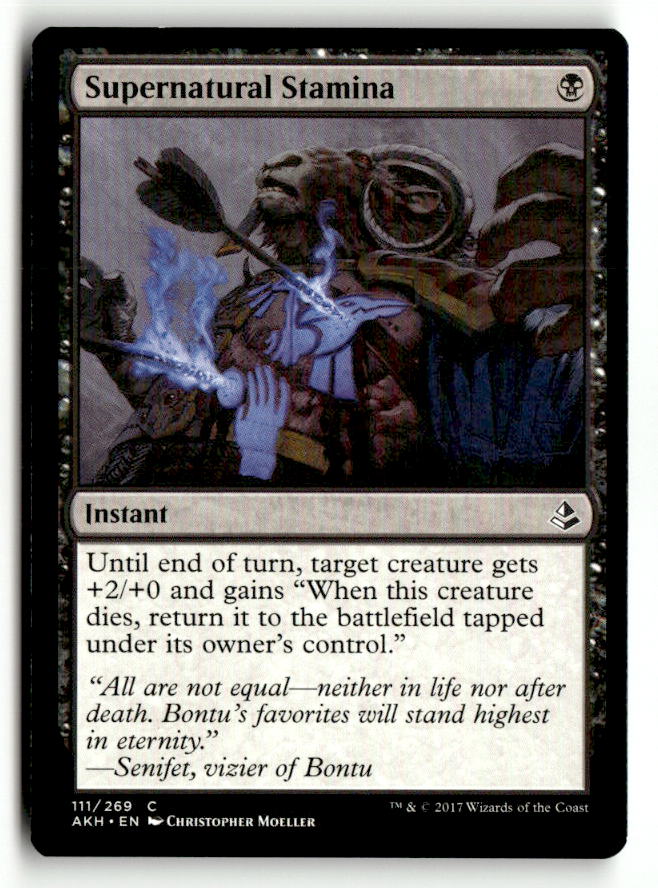 Supernatural Stamina