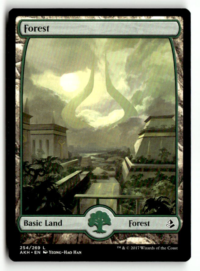 Forest (254) - Full Art | Lightly Played / English / Normal