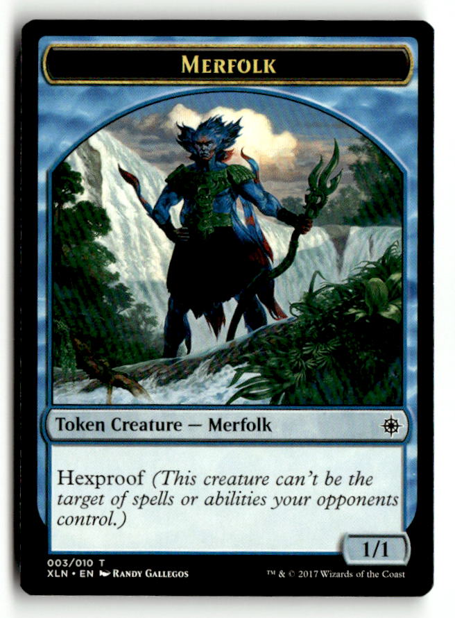 Merfolk Token | Lightly Played / English / Normal