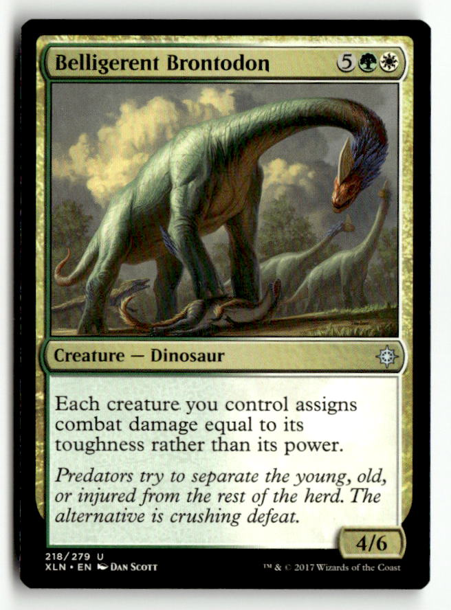 Belligerent Brontodon
