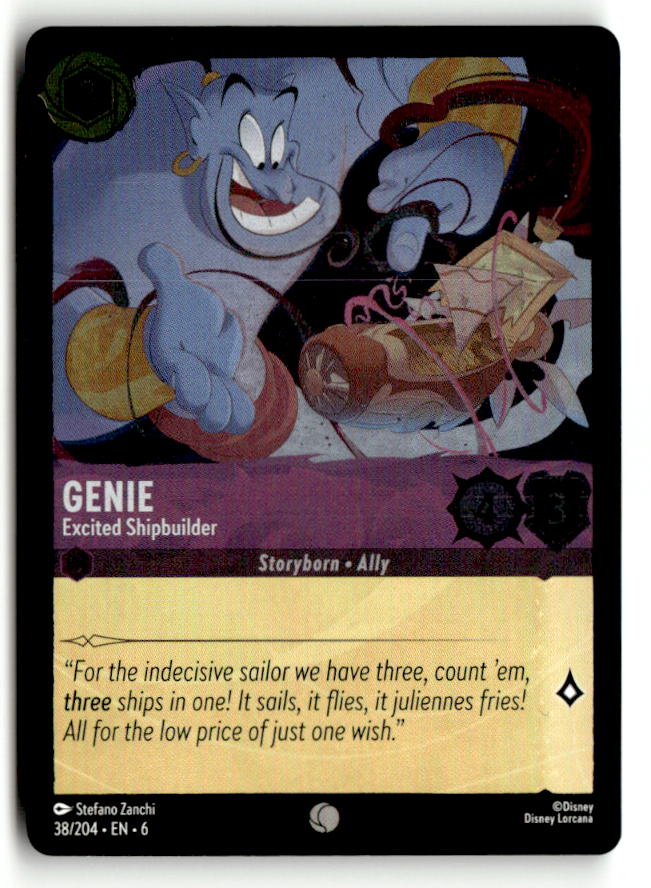 Genie - Excited Shipbuilder