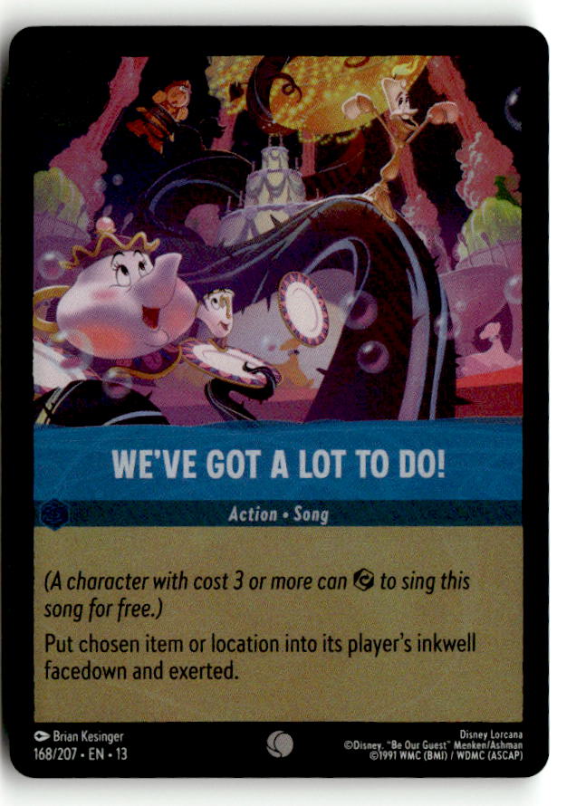 We've Got a Lot to Do! | Near Mint / English / Cold Foil