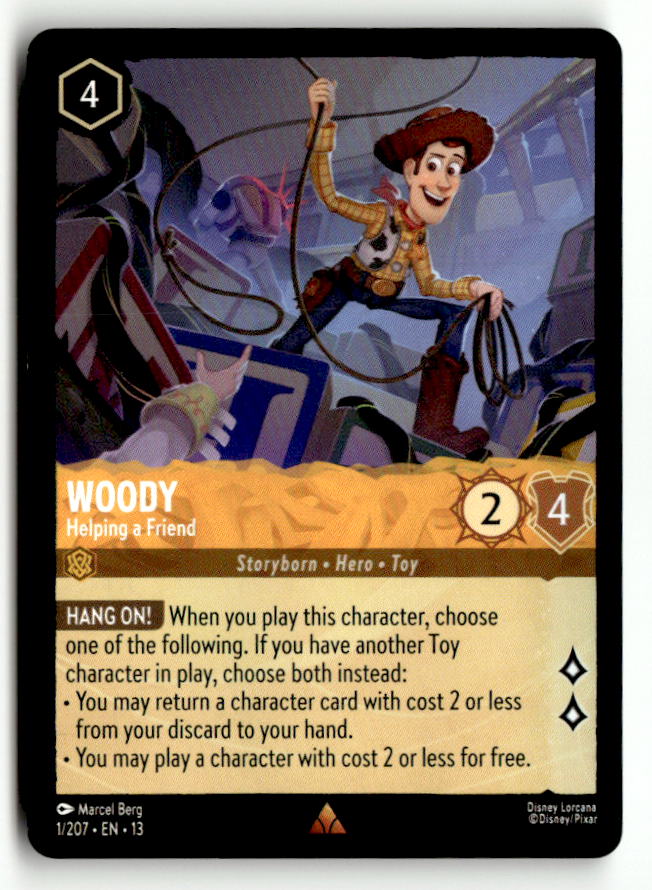 Woody - Helping a Friend