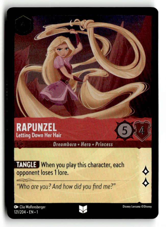 Rapunzel - Letting Down Her Hair