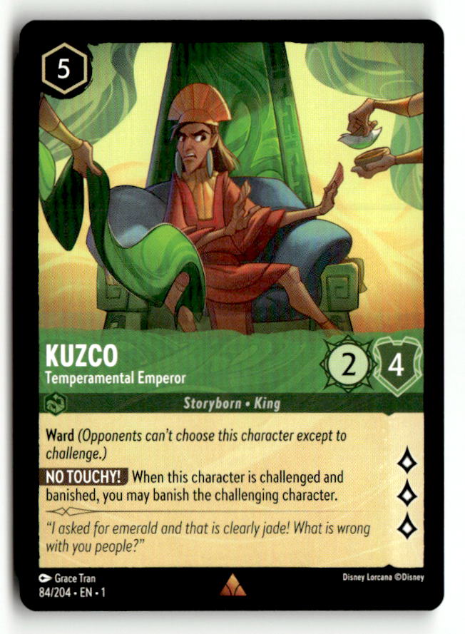 Kuzco - Temperamental Emperor