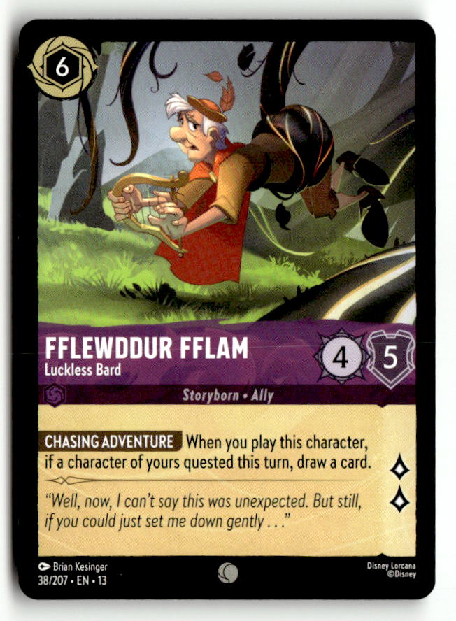 Fflewddur Fflam - Luckless Bard