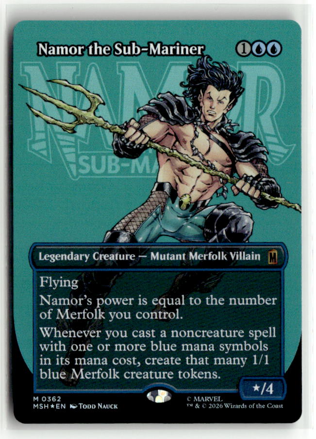 Namor the Sub-Mariner (Borderless) (0362)