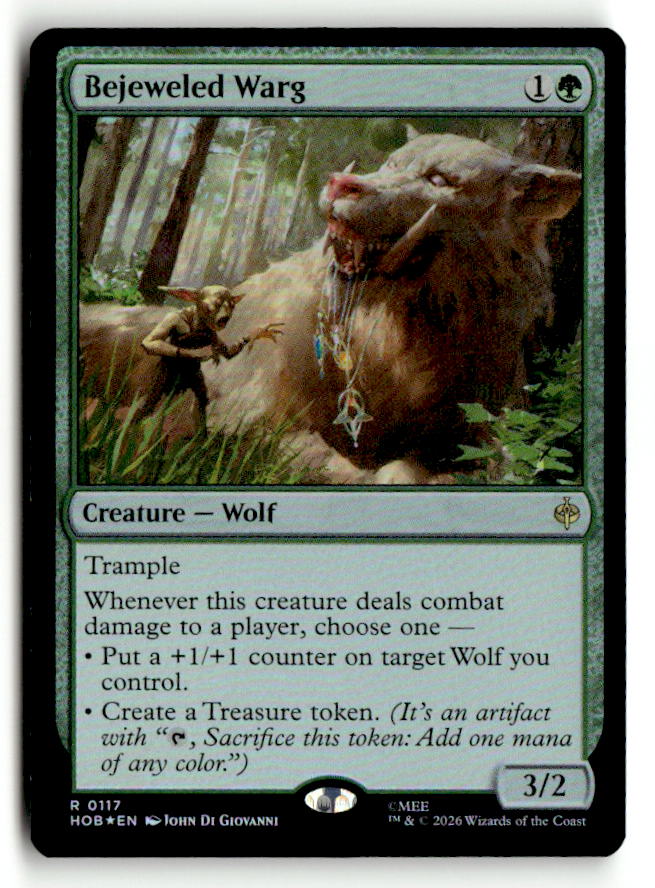 Bejeweled Warg | Near Mint / English / Foil