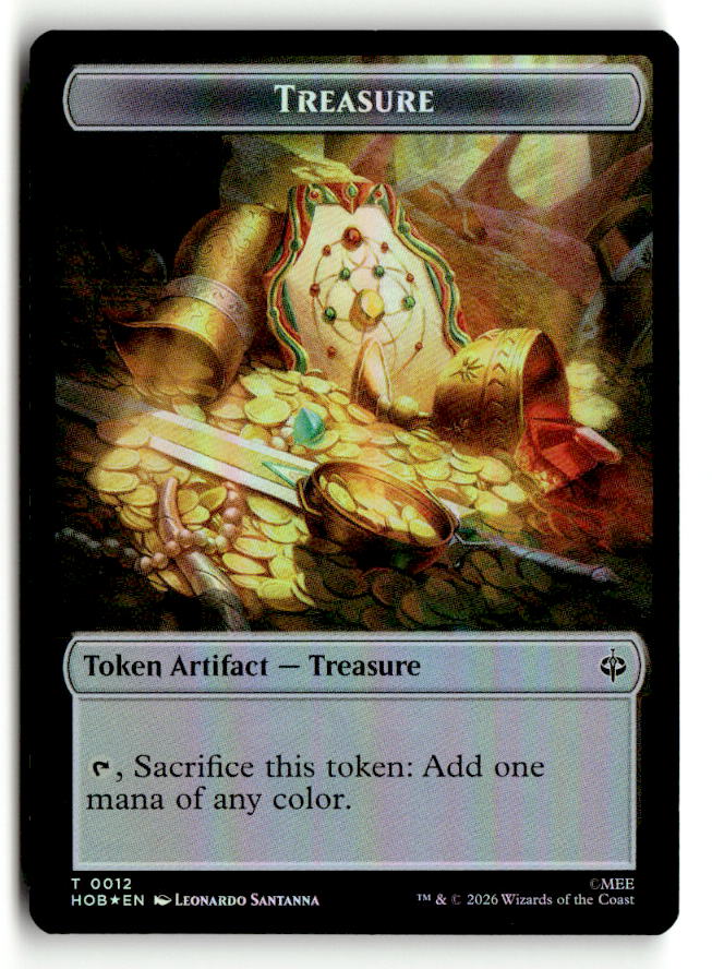 Goblin Army (0003) // Treasure (0012) Double-Sided Token