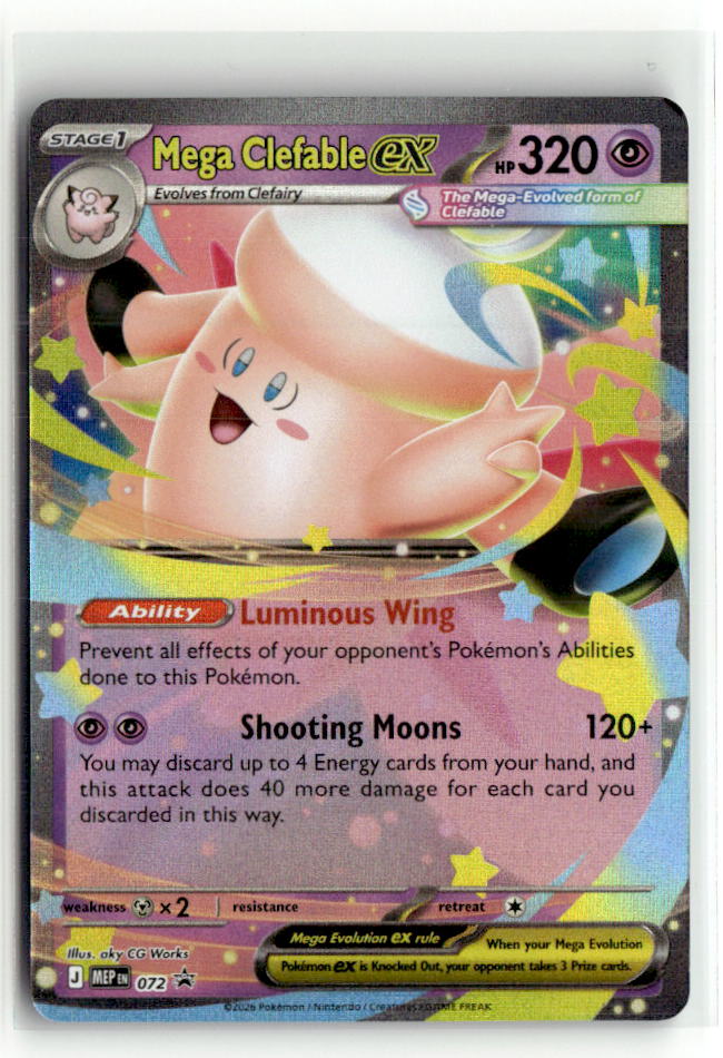 Mega Clefable ex - 072