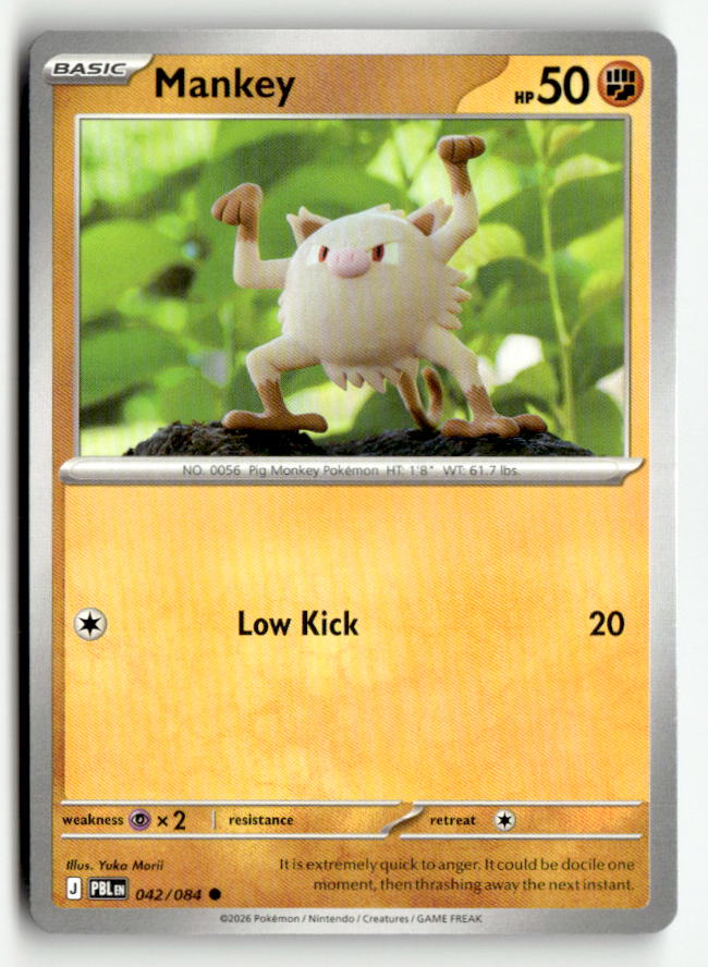 Mankey | Near Mint / English / Normal