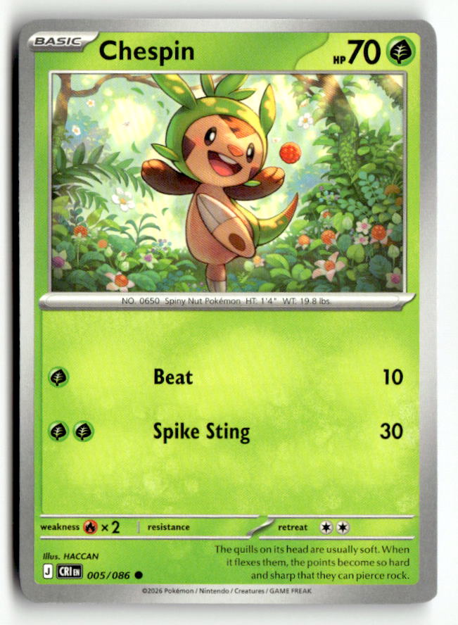 Chespin - 005/086