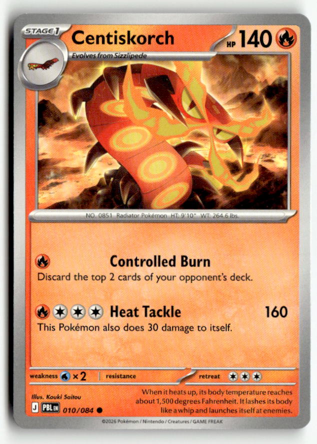 Centiskorch | Near Mint / English / Normal