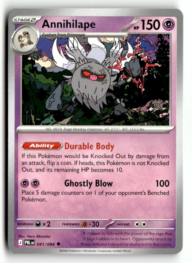 Annihilape | Near Mint / English / Normal