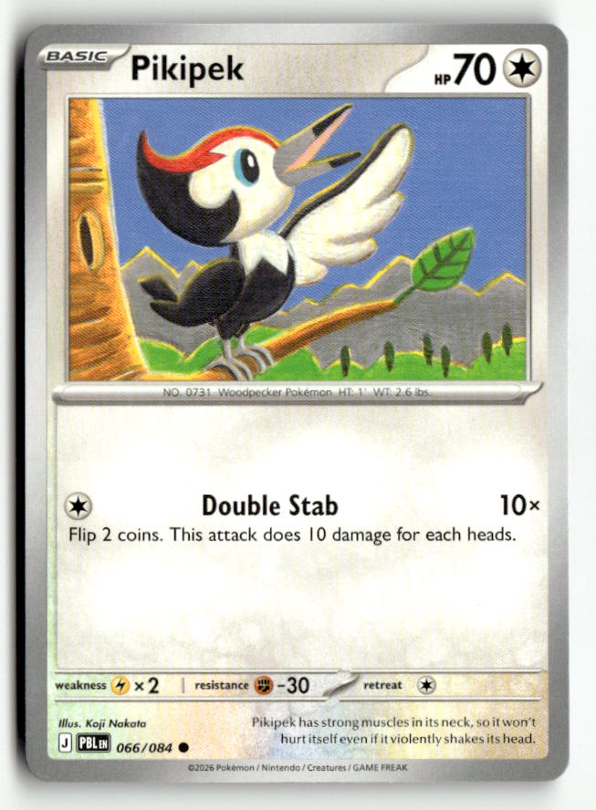Pikipek | Near Mint / English / Normal