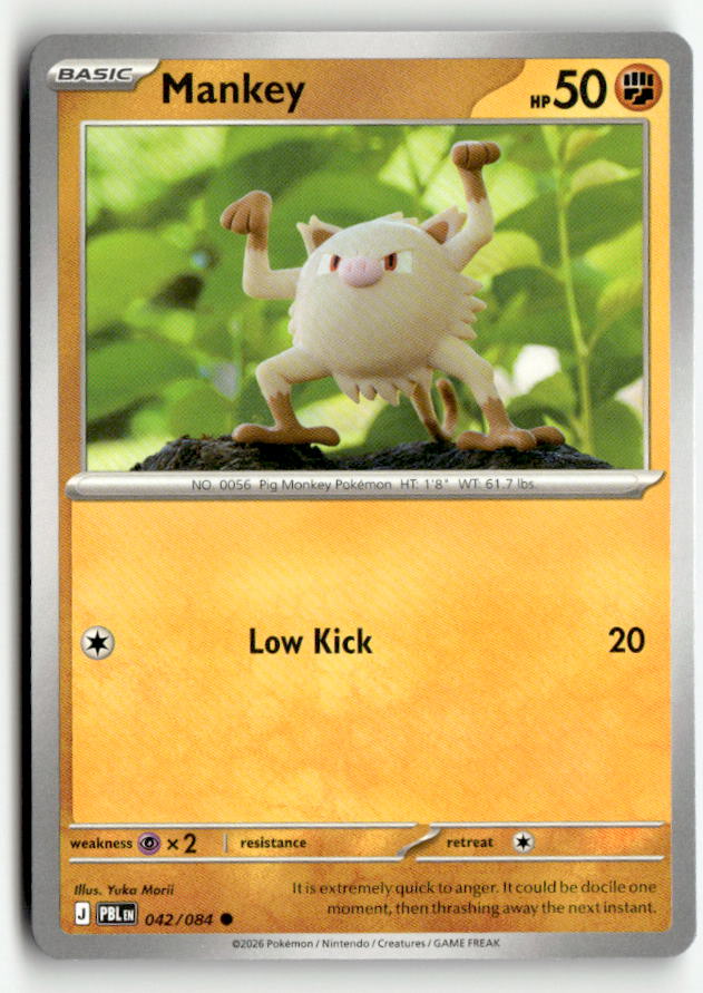 Mankey | Near Mint / English / Normal
