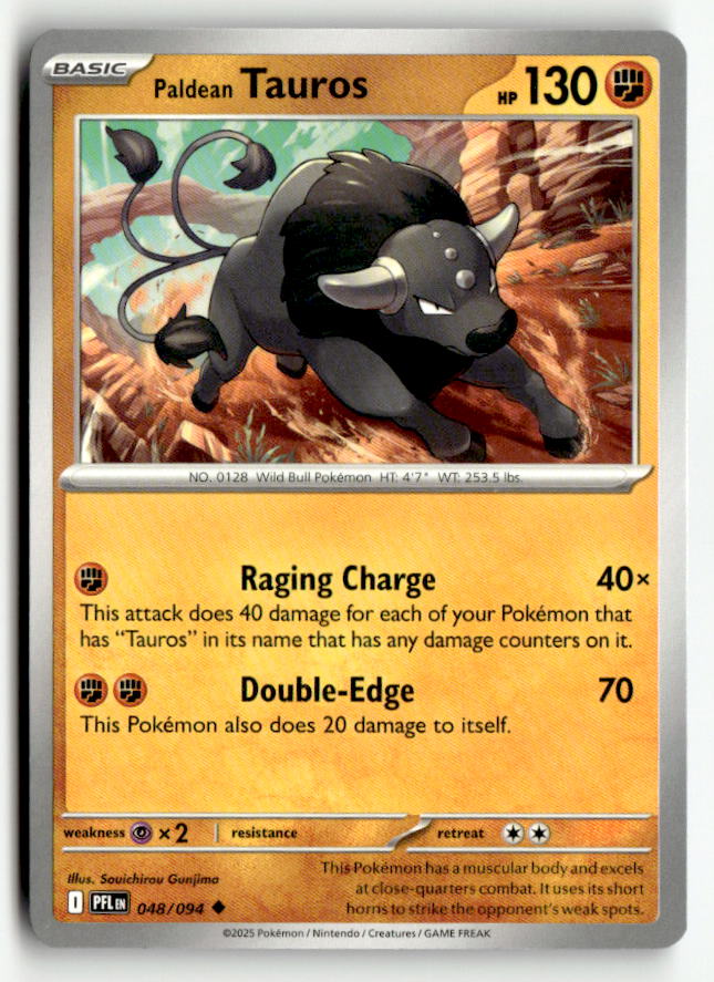 Paldean Tauros