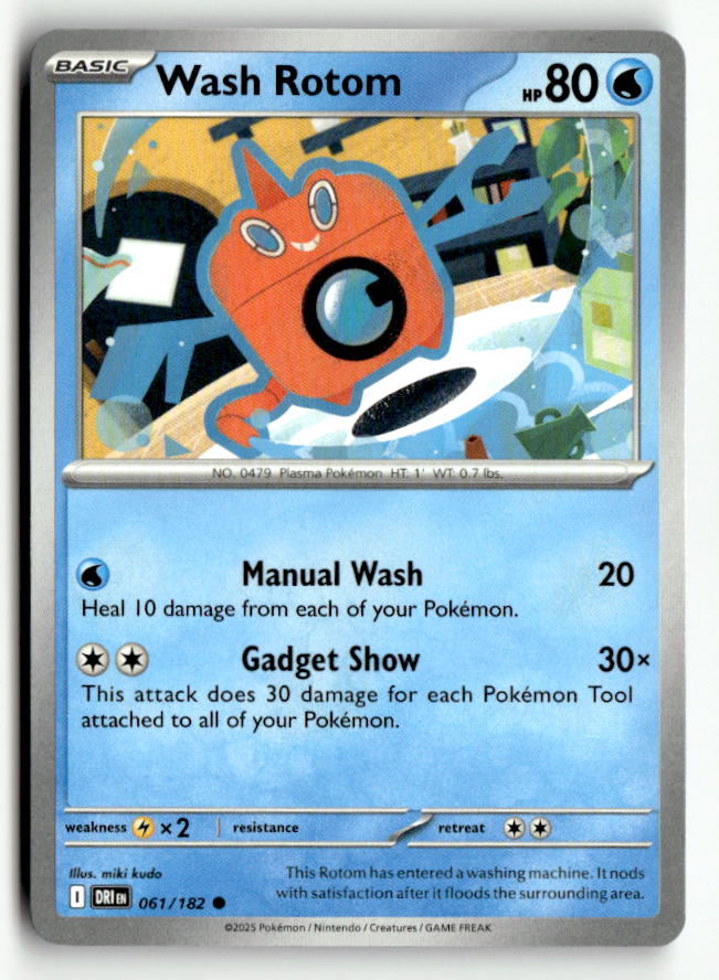 Wash Rotom