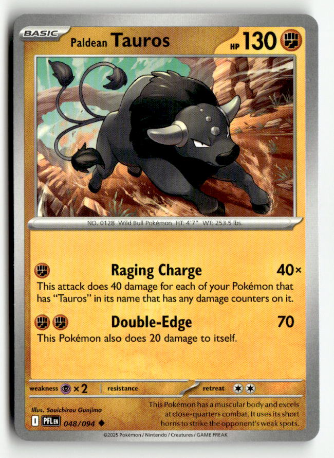 Paldean Tauros