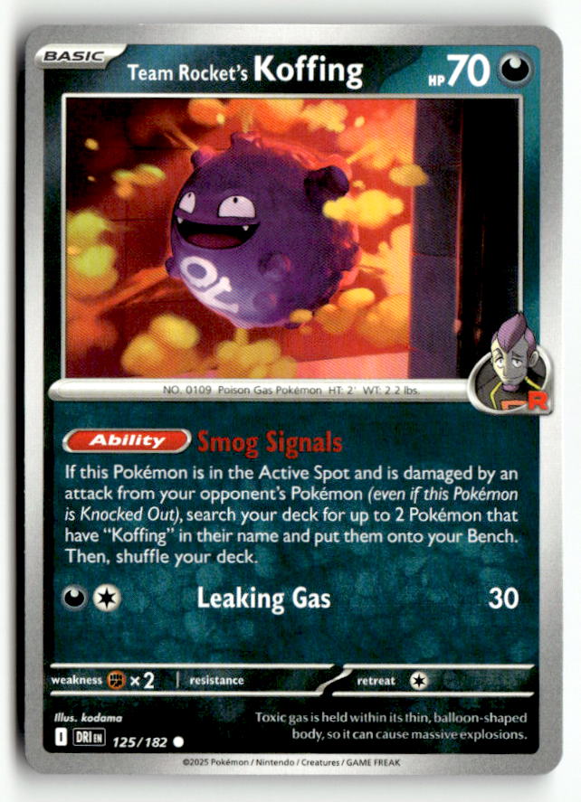Team Rocket's Koffing