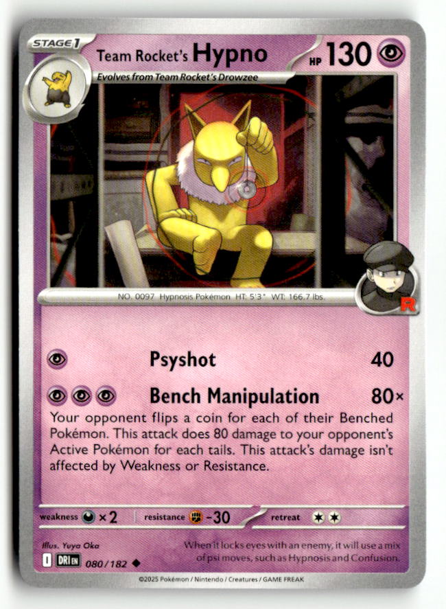 Team Rocket's Hypno