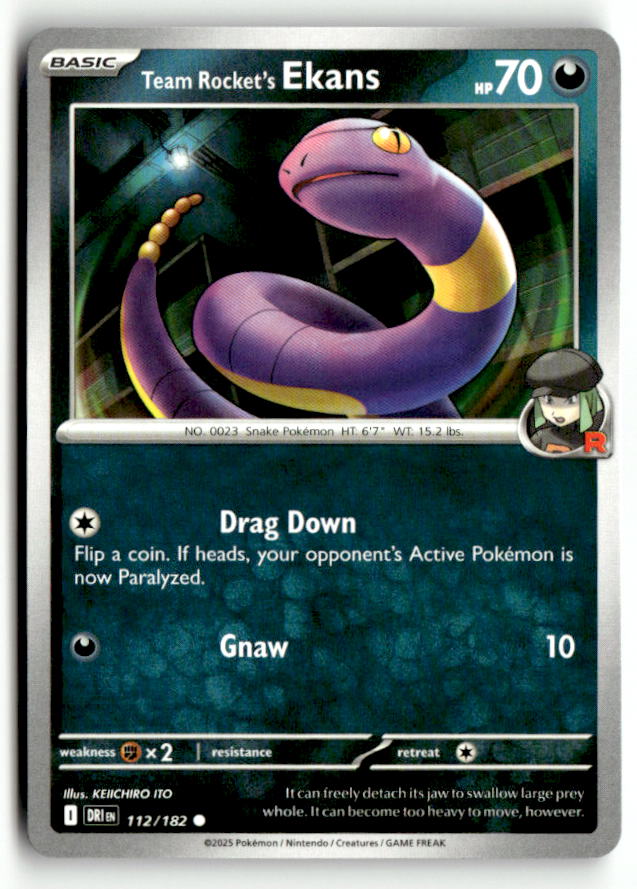 Team Rocket's Ekans