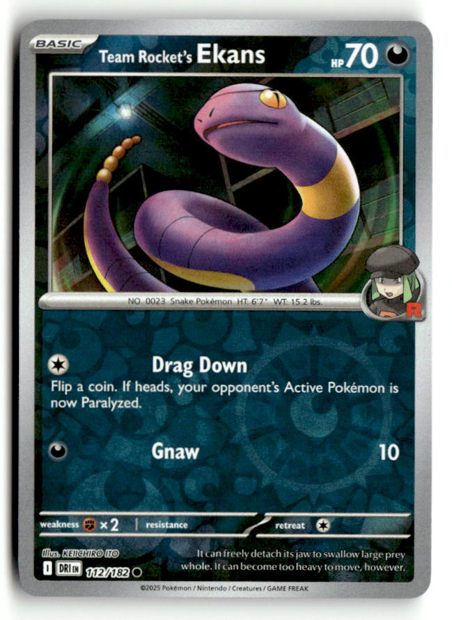 Team Rocket's Ekans
