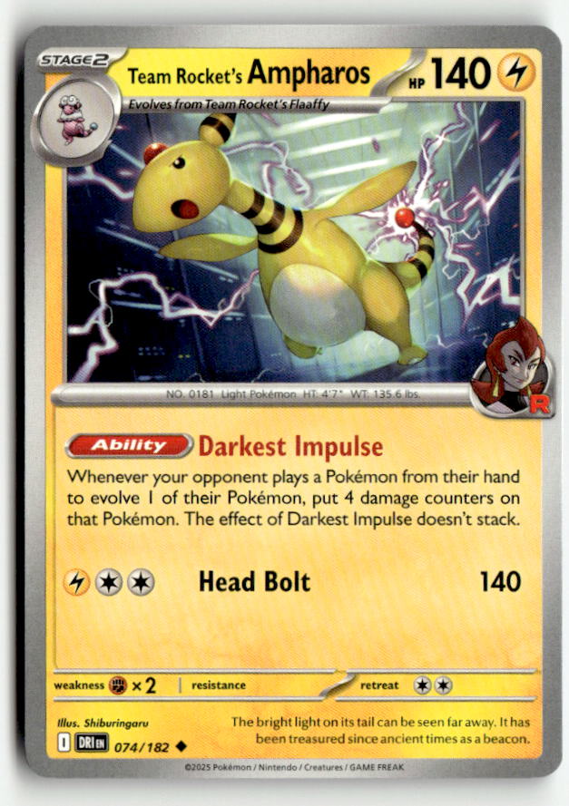 Team Rocket's Ampharos