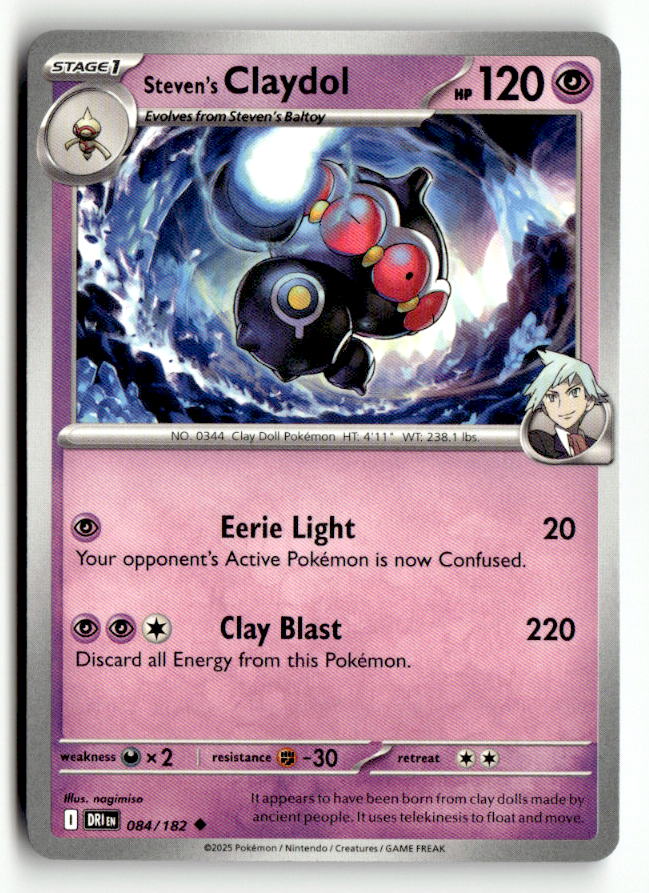 Steven's Claydol | Near Mint / English / Normal
