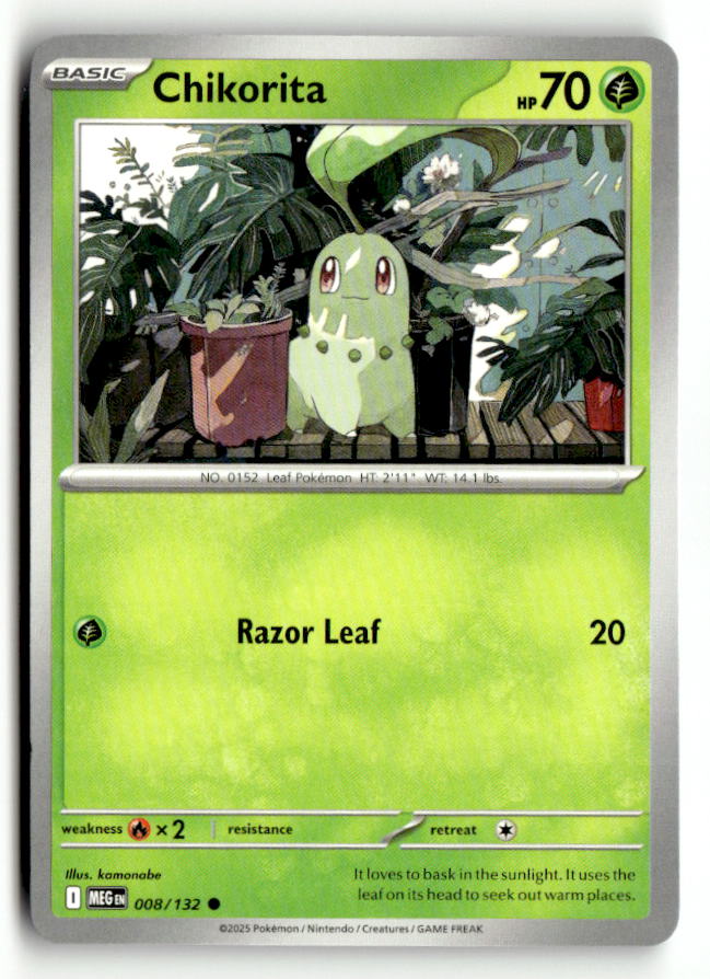 Chikorita | Near Mint / English / Normal
