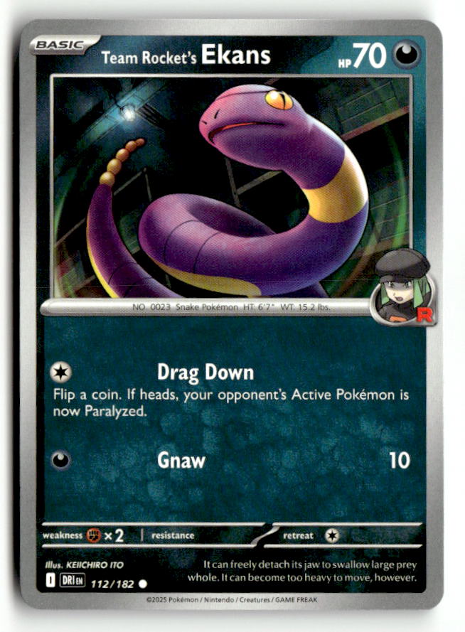 Team Rocket's Ekans