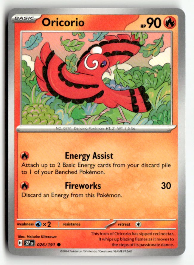 Oricorio - 026/191