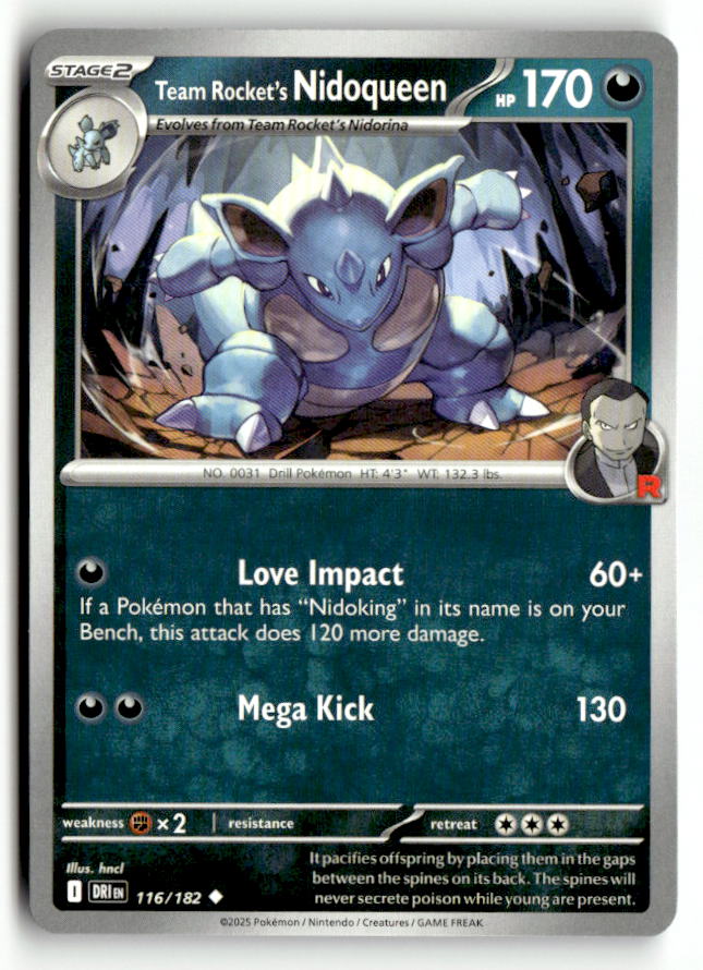 Team Rocket's Nidoqueen | Near Mint / English / Normal