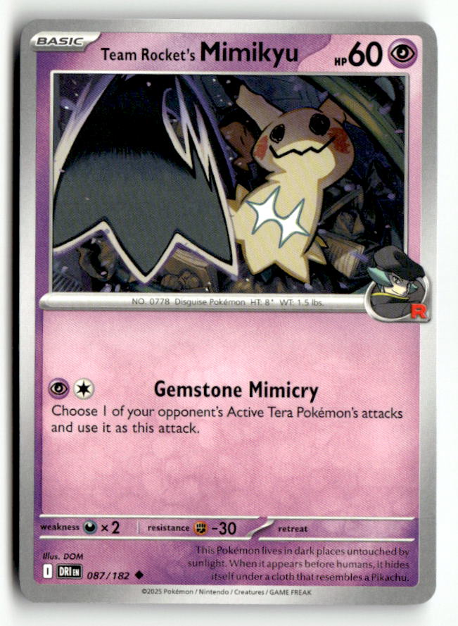 Team Rocket's Mimikyu | Near Mint / English / Normal