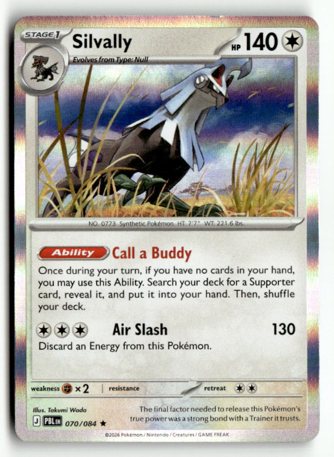 Silvally - 070/084 | Near Mint / English / Holofoil