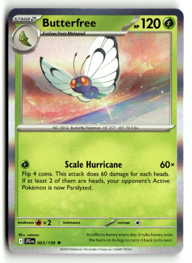 Butterfree | Near Mint / English / Holofoil