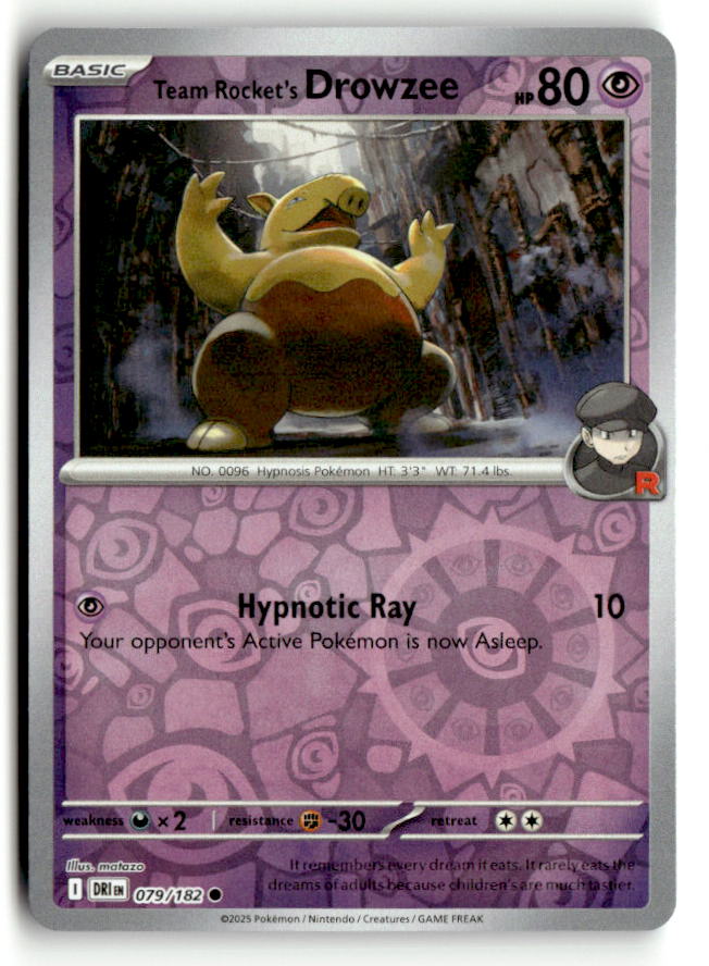 Team Rocket's Drowzee