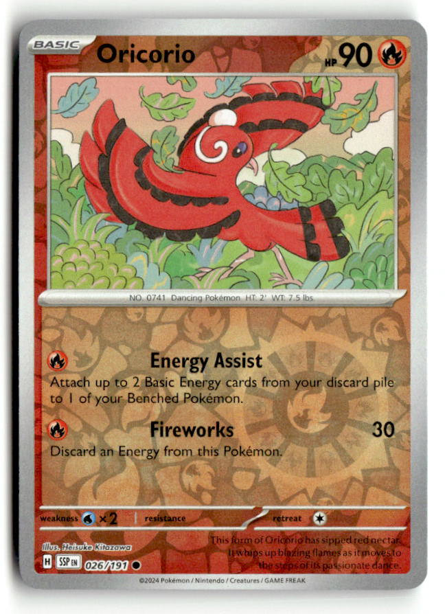 Oricorio - 026/191