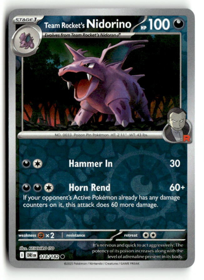 Team Rocket's Nidorino