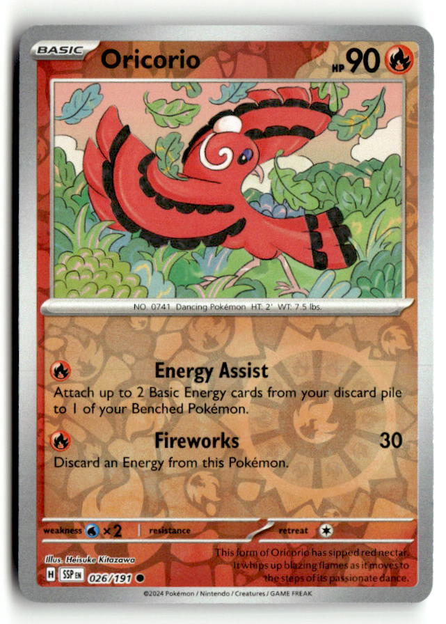 Oricorio - 026/191