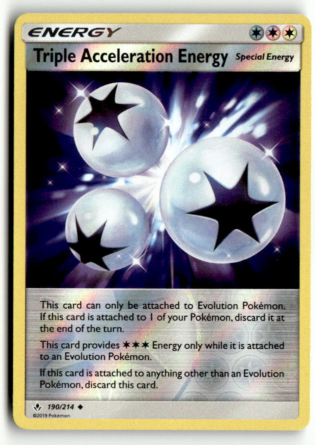 Triple Acceleration Energy