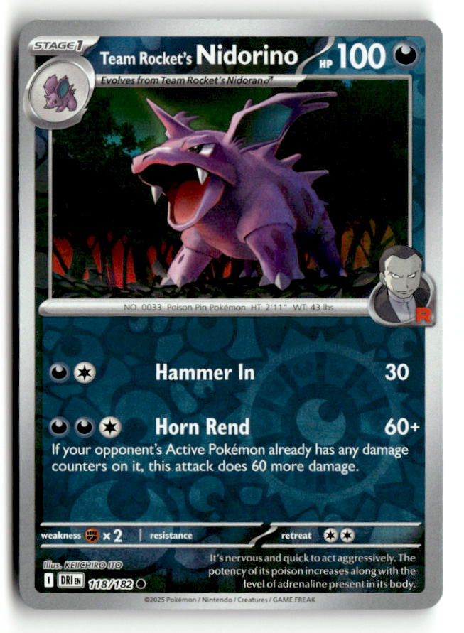 Team Rocket's Nidorino