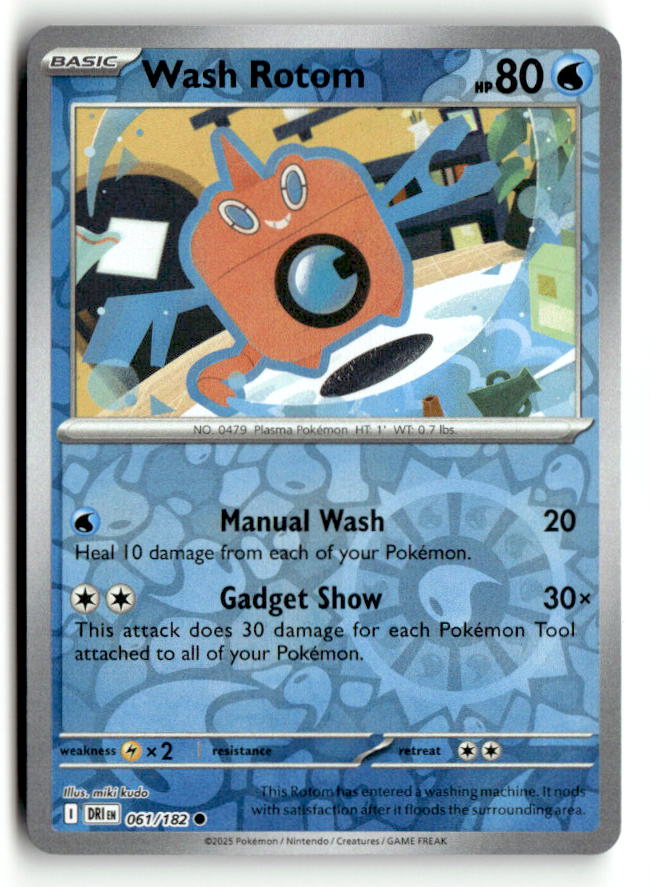 Wash Rotom