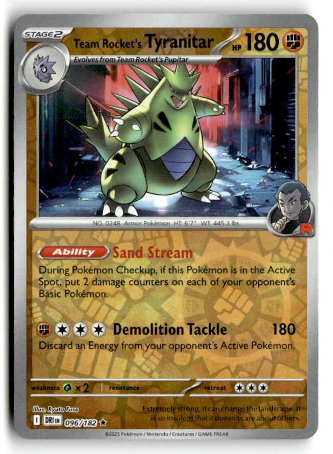 Team Rocket's Tyranitar