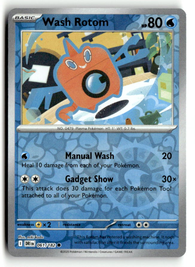 Wash Rotom