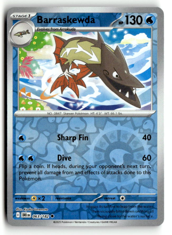 Barraskewda | Near Mint / English / Reverse Holofoil
