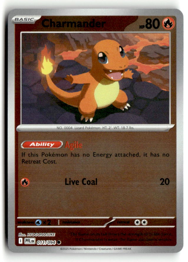 Charmander | Near Mint / English / Reverse Holofoil